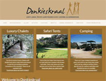 Tablet Screenshot of donkieskraal.co.za